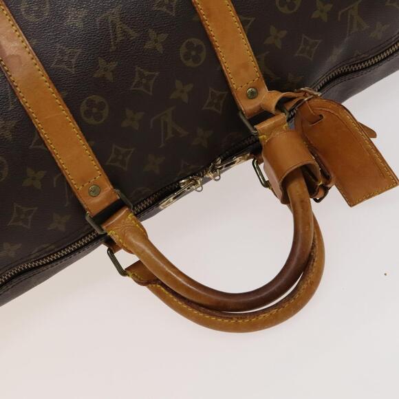 LOUIS VUITTON Monogram Keepall Bandouliere 55 Boston Bag M41414 - Picture 7 of 16